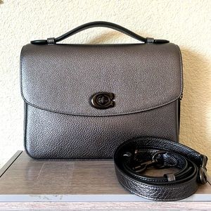Coach Cassie Crossbody / Metallic Graphite * Relist *
